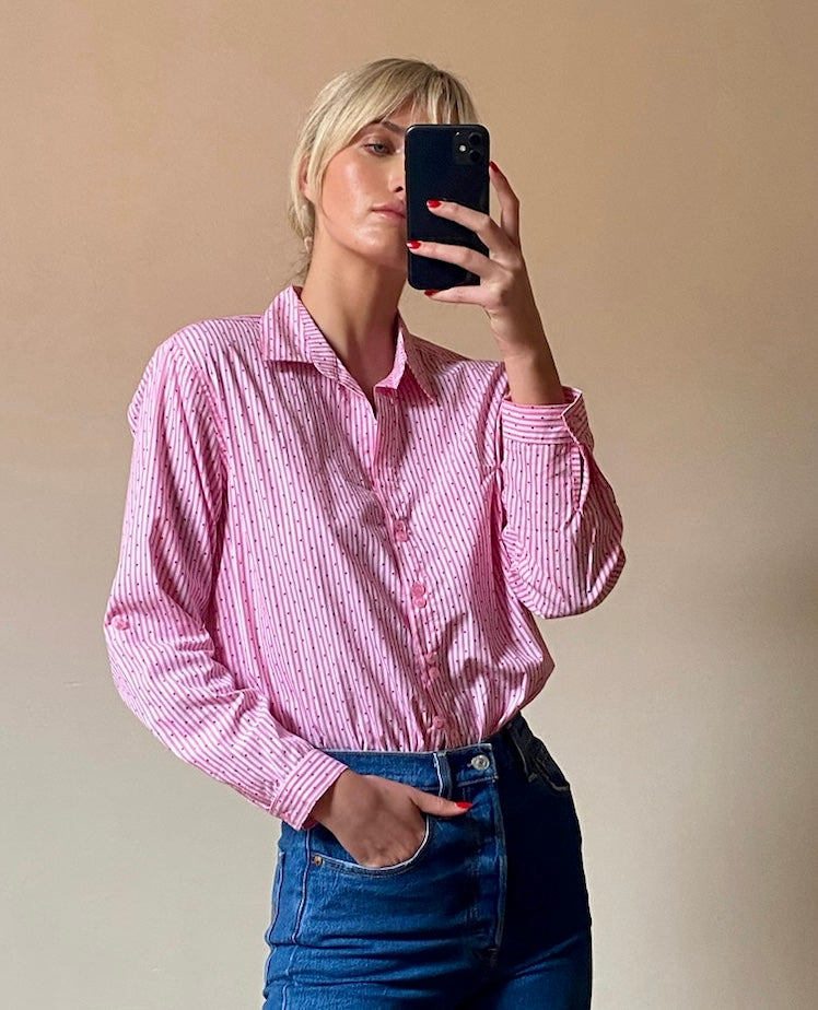 Naomi Cotton Shirt - Pink