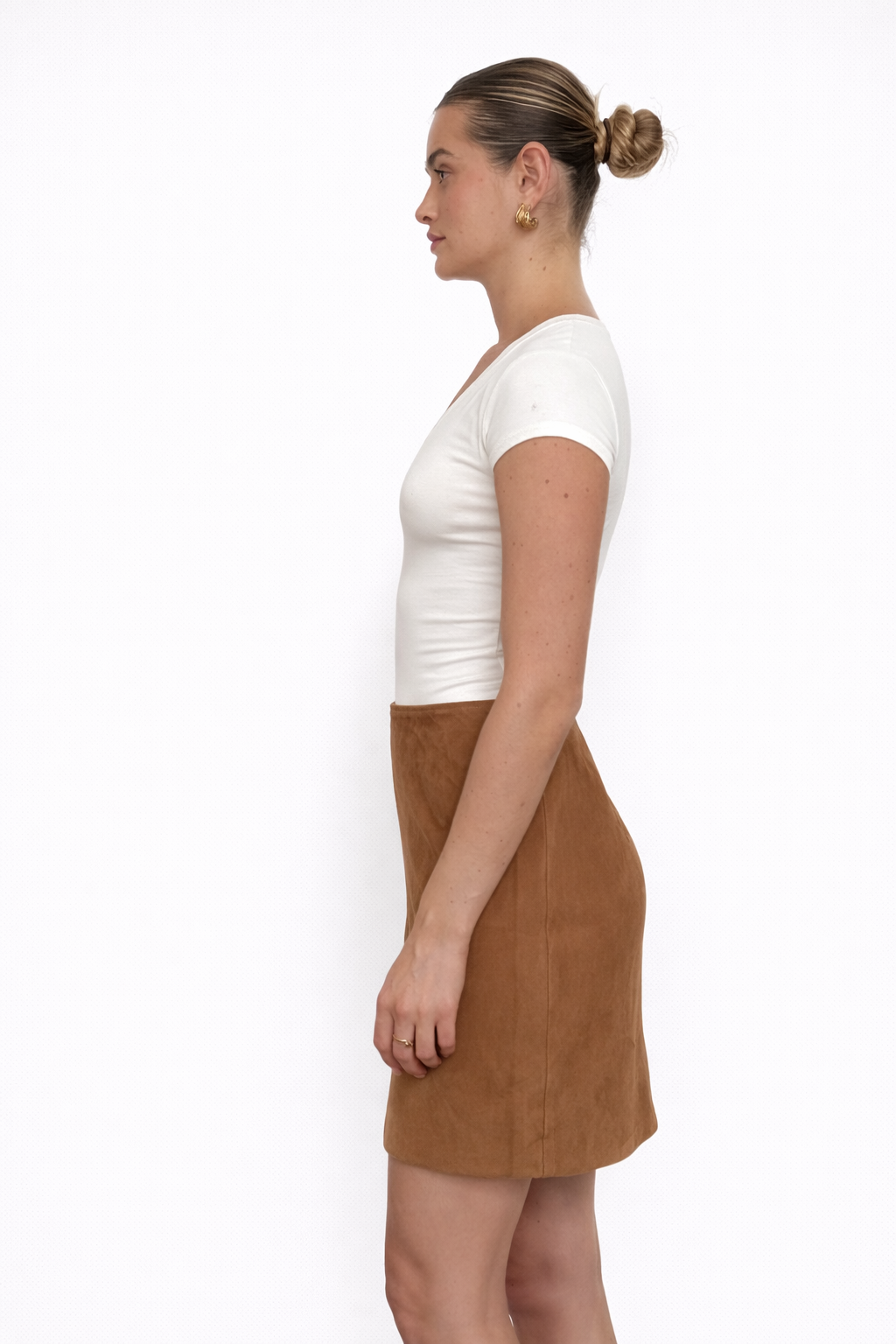 Alice Suede Mini - Tan