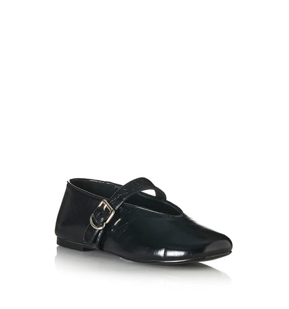 Pip - Black Oily Leather