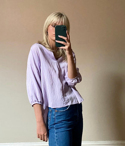 Vera Blouse - Lilac