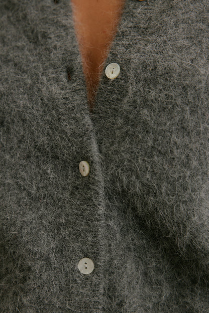 Frankie Cardigan - Charcoal