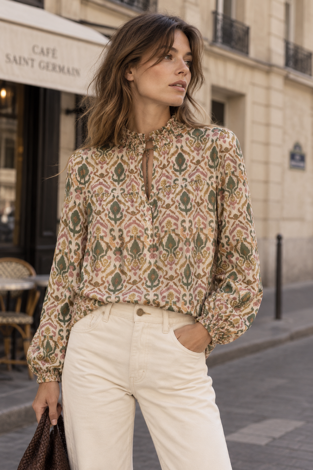 Romy Blouse - Batik Asmat