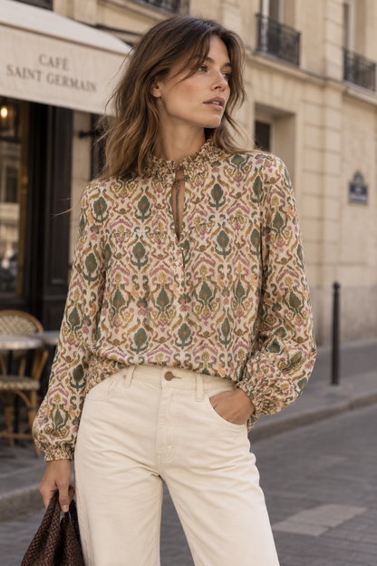 Romy Blouse - Batik Asmat