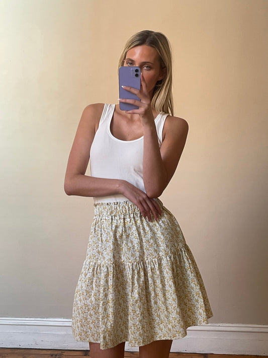 Louise Skirt - Liberty Yellow