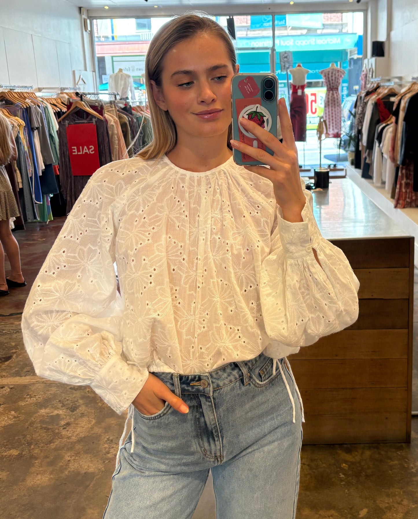 Lucille Blouse - Embroidery