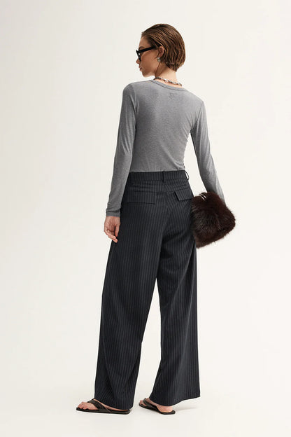 Sierra Top - Charcoal Marle