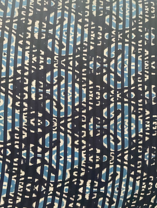 Mykonos Wrap Skirt - Blue