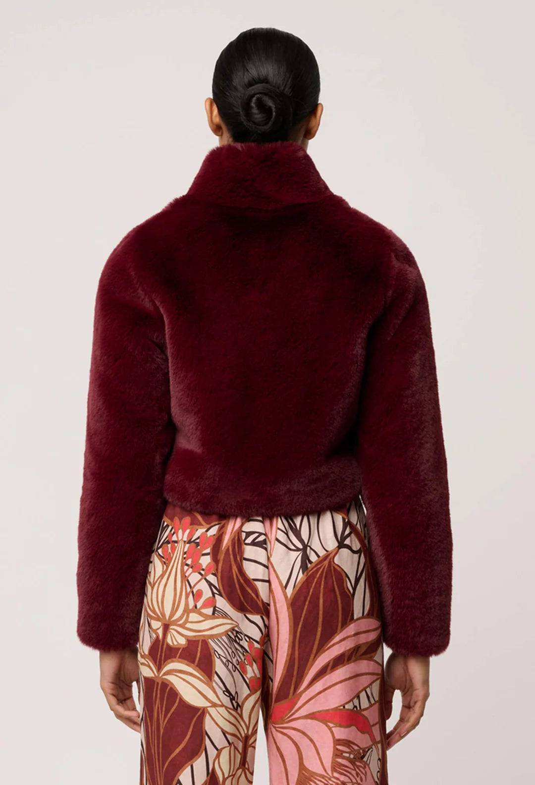 Dawn Faux Fur Cropped Jacket