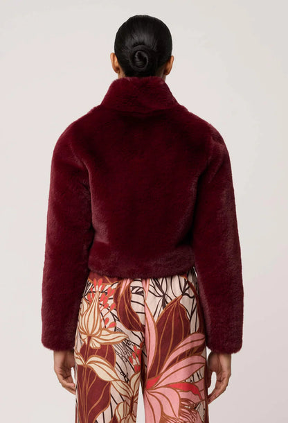 Dawn Faux Fur Cropped Jacket