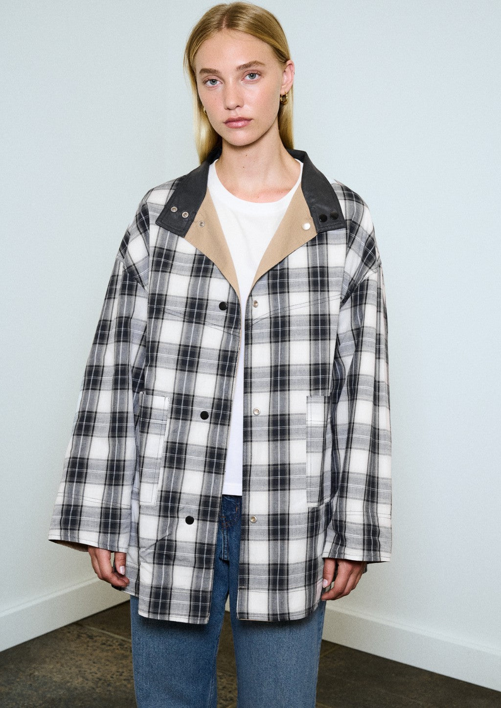 Rylan Reversible Parka - Caramel