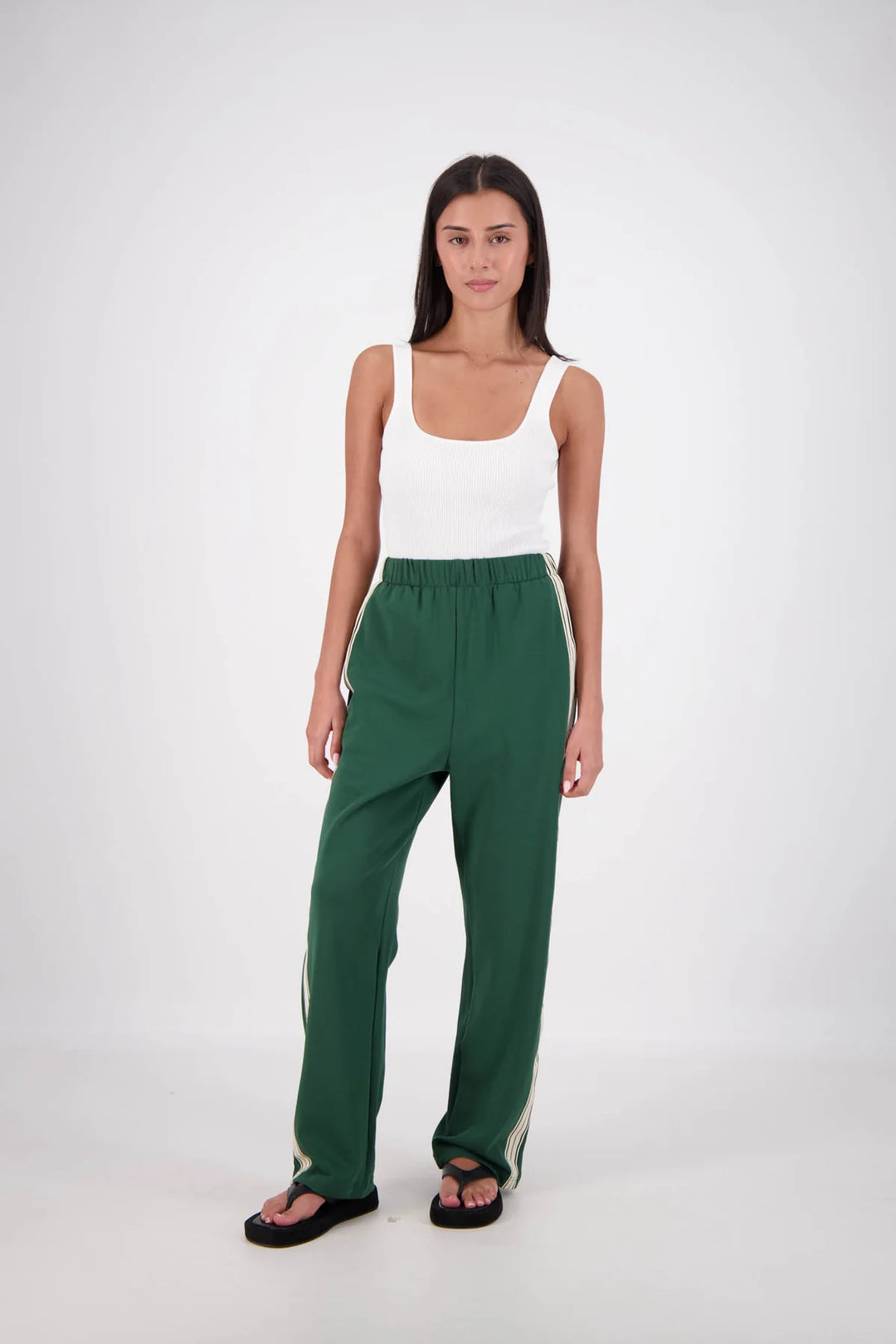 Panarea Trackpant - Forest Green
