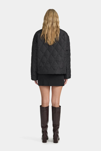 Quinton Cropped Quilted Jacket