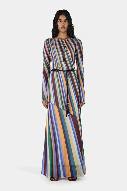 Anouk Silk Maxi Dress