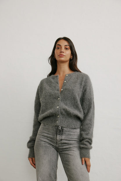 Frankie Cardigan - Charcoal