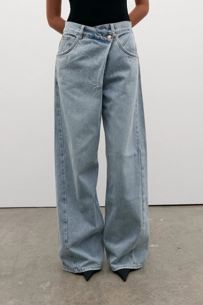 Palace Folded Waist Jean