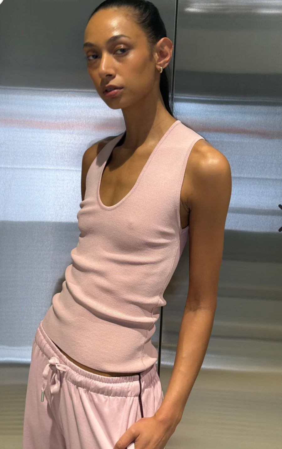 Tropea Top - Dusty Rose