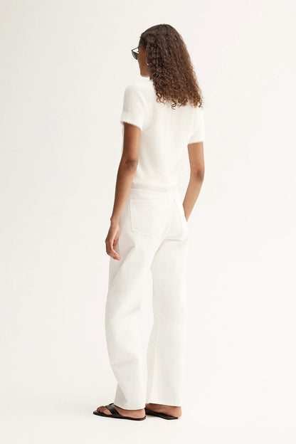 Landon Knit Top White