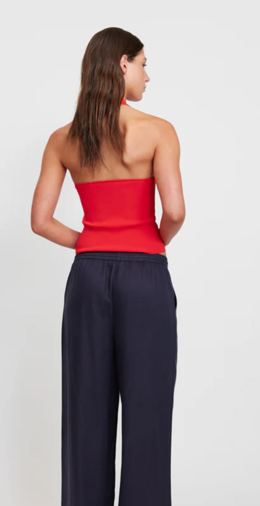 Venice Halter Top - Poppy