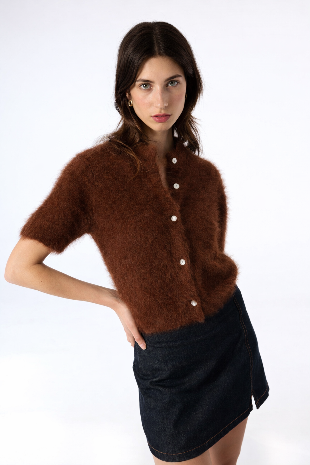 Claudia Cardigan - Chocolate