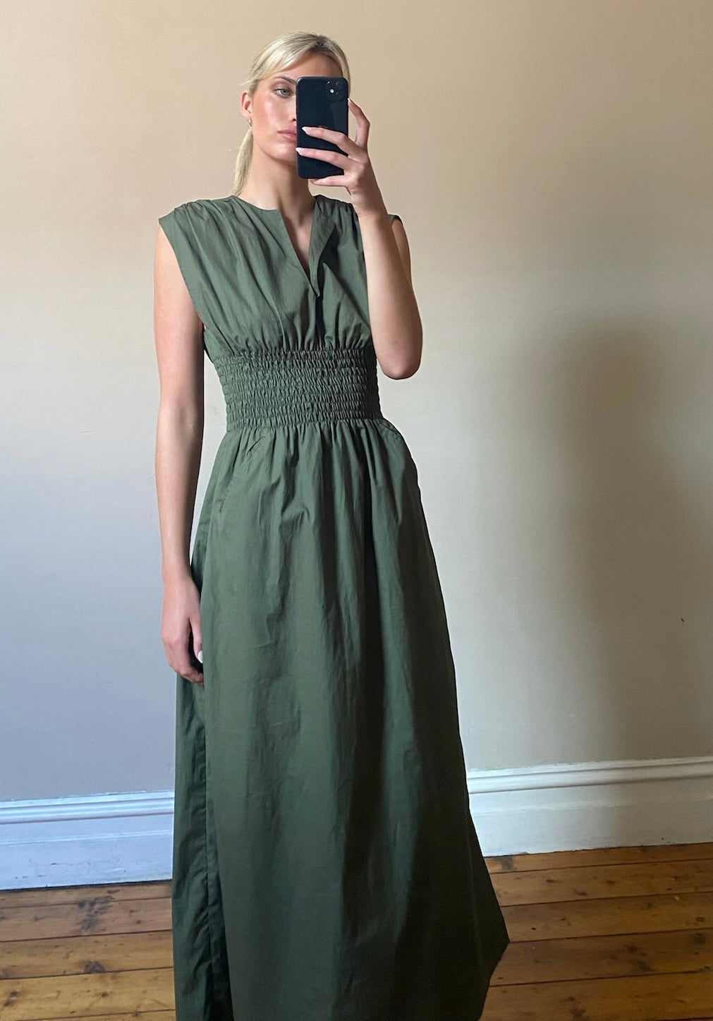 Lois Dress - Olive