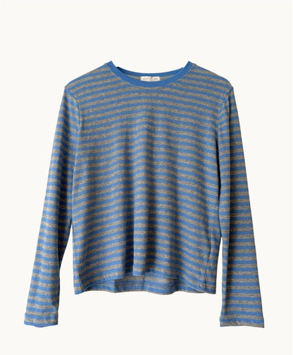 Athena Long Sleeve Tee - Stripe