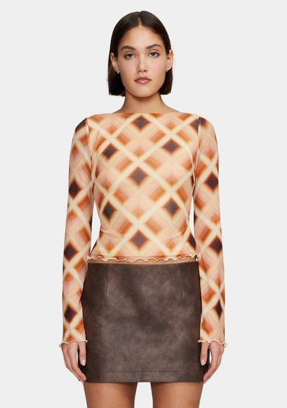 Daphne Top Caramel