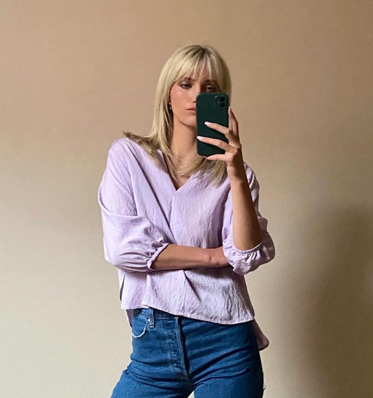Vera Blouse - Lilac