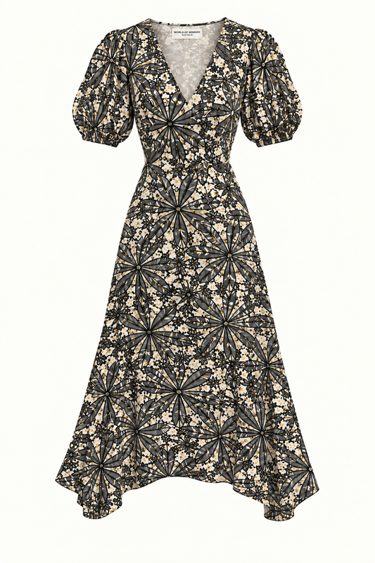 Tia Midi Dress - La Bohème