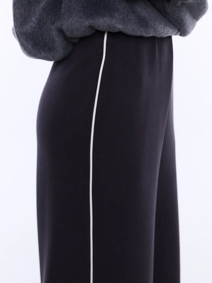 Alessia Relaxed Pant - Charcoal