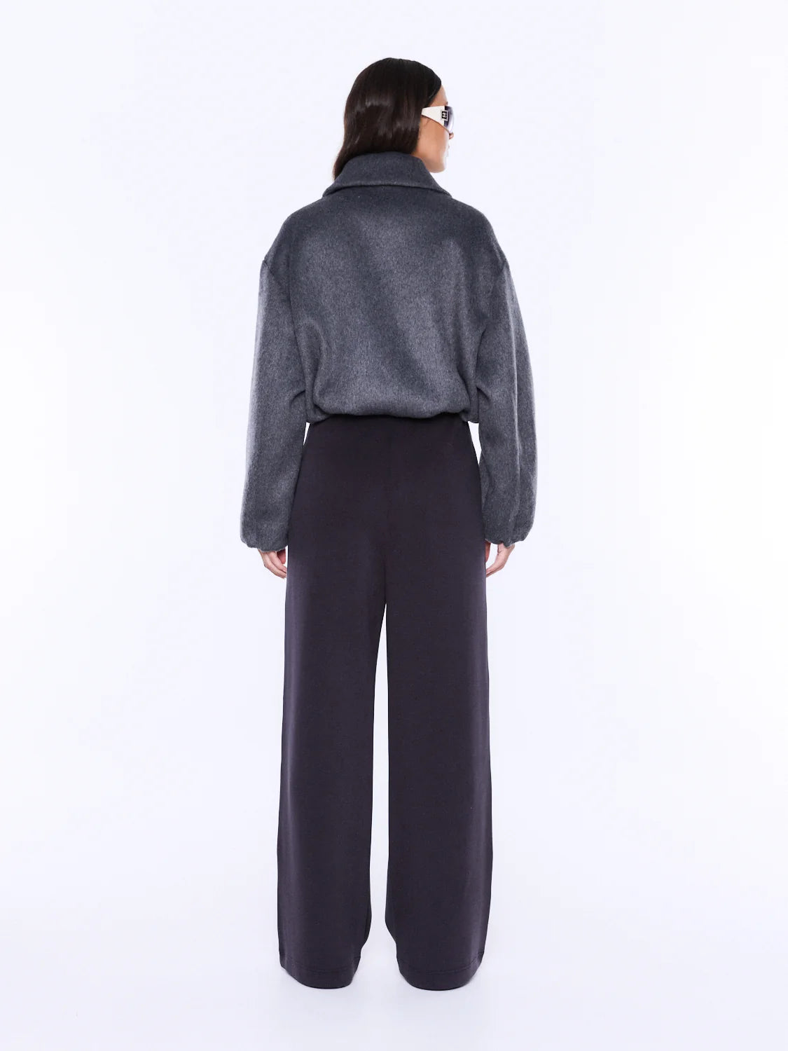 Alessia Relaxed Pant - Charcoal