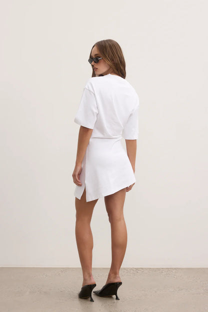 Joanna Dress White