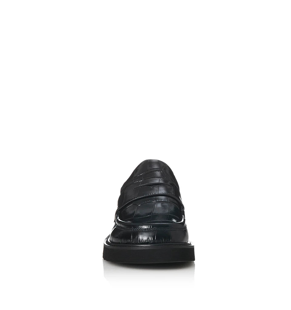 Skye Black Croc