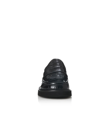 Skye Black Croc