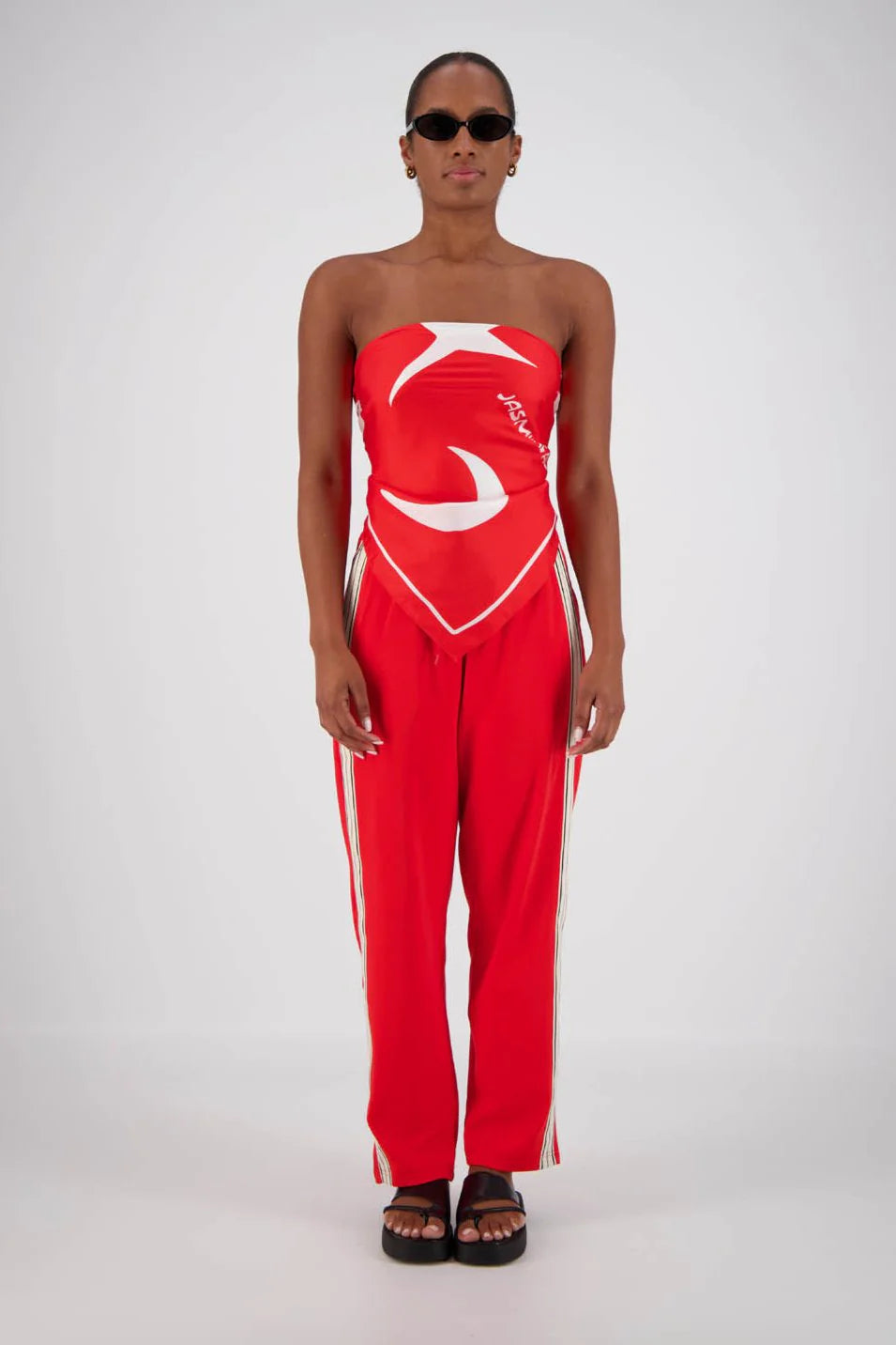 Panarea Trackpant - Red