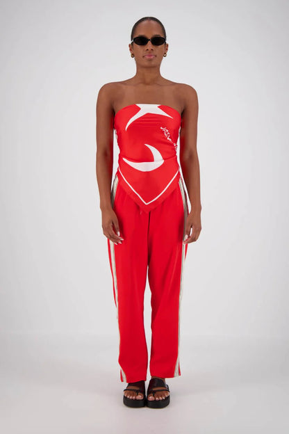 Panarea Trackpant - Red