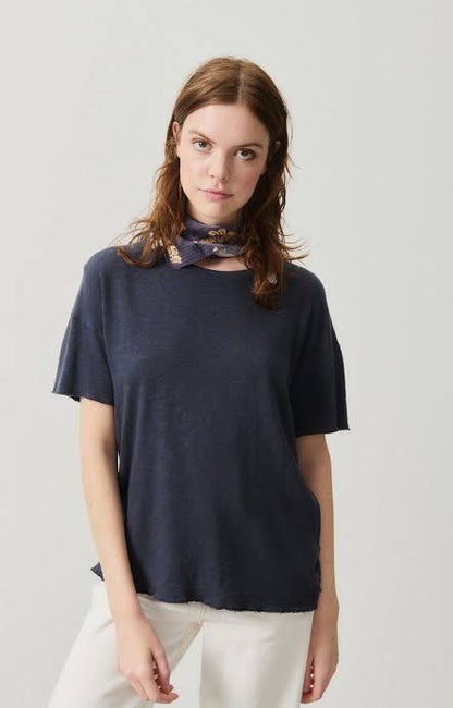 Son02FG Crew Neck T-Shirt - Navy