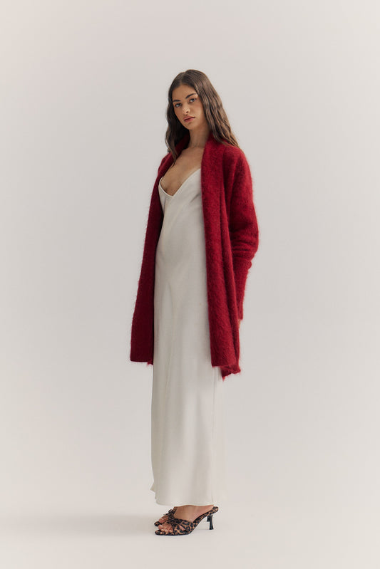 Sophia Cardigan - Merlot