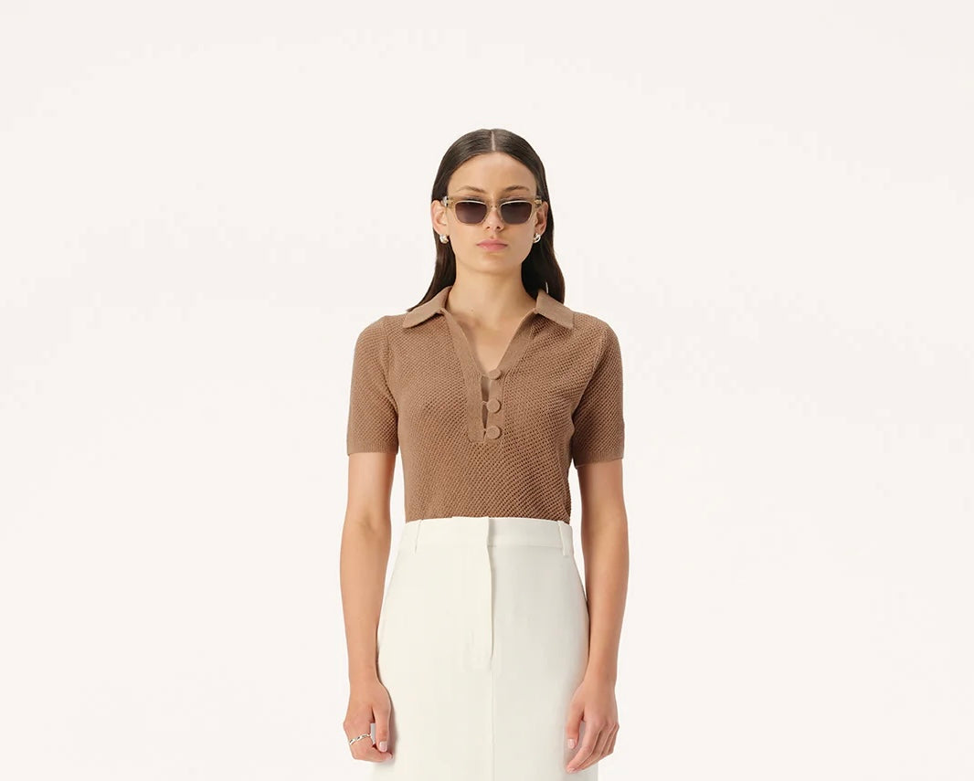 Martinez knit top