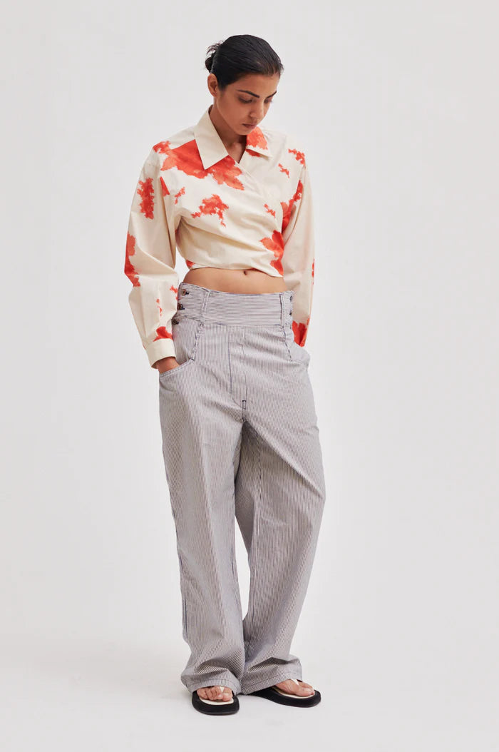 Fridenza Wrap Blouse