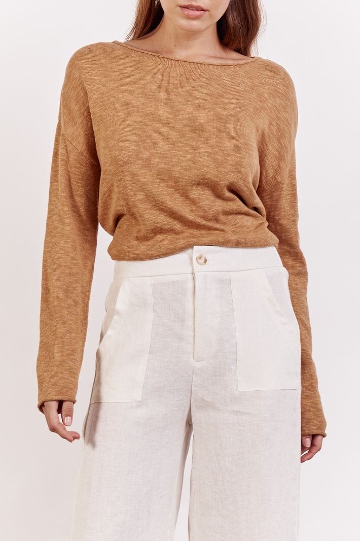 Jude Linen Pant - White
