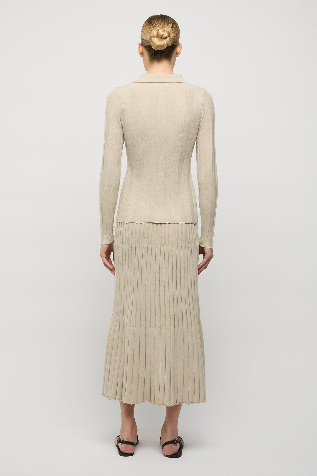 Chloe Knit Skirt - Dove