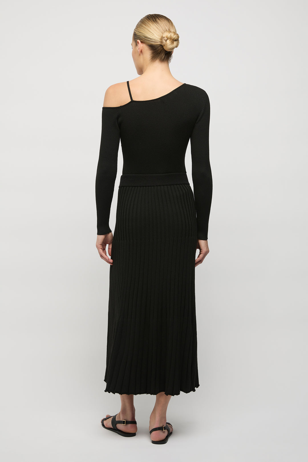 Cleo Knit Skirt - Black