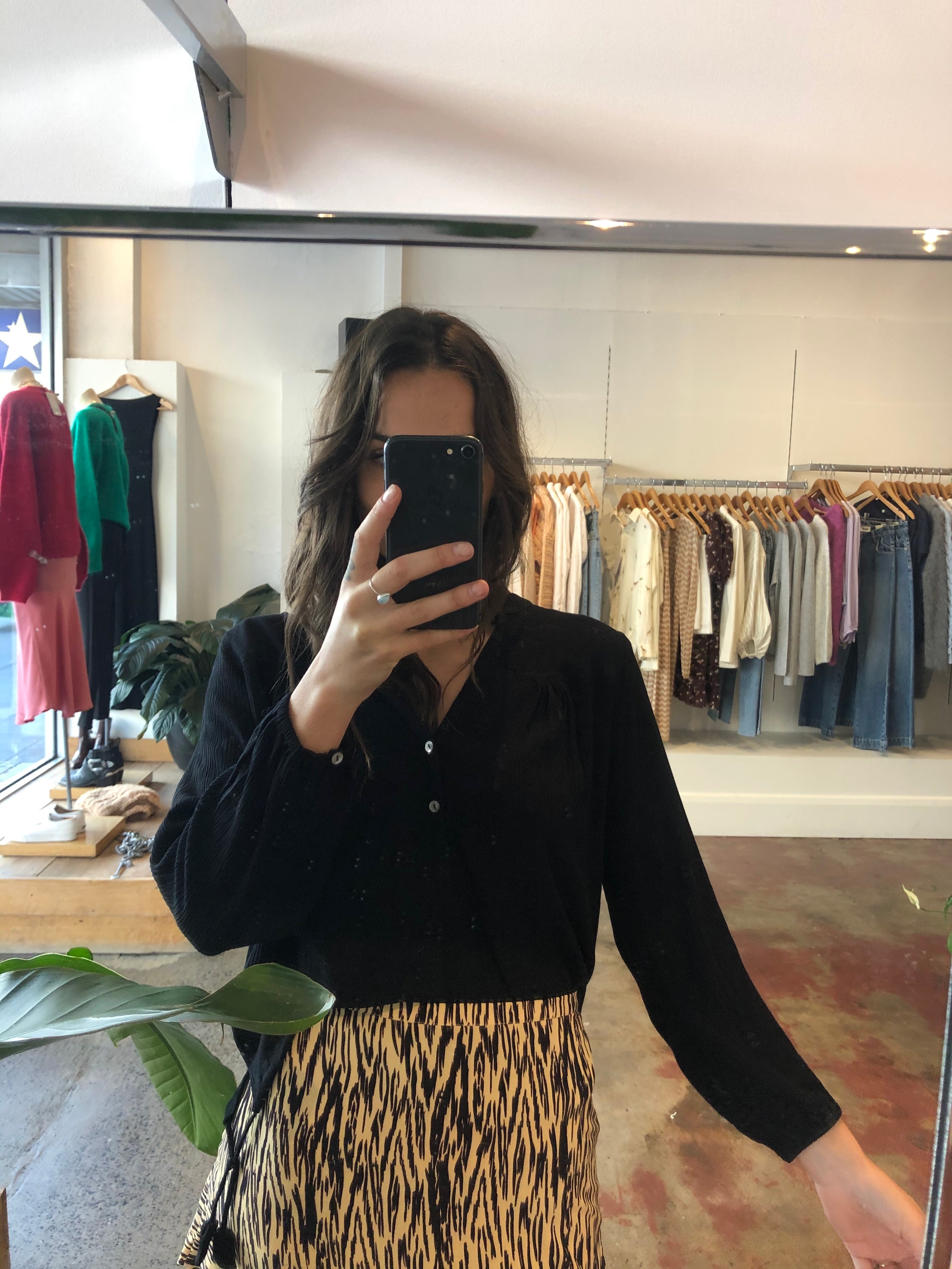 Samantha Shirt - Black