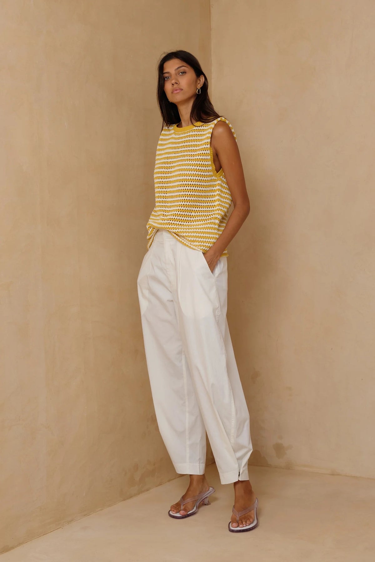 Utility Pant - Coconut Ivory