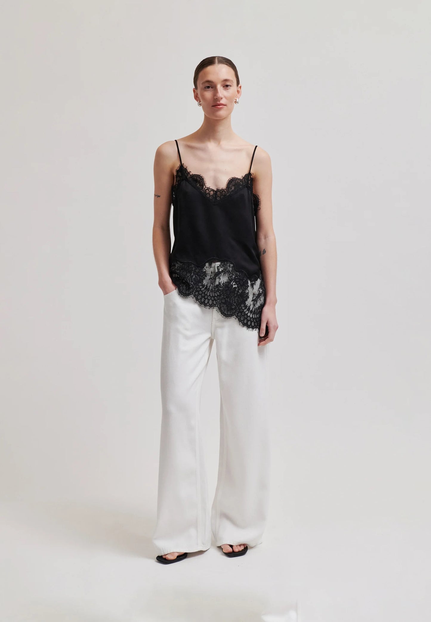 Wilina Strap Top - Black