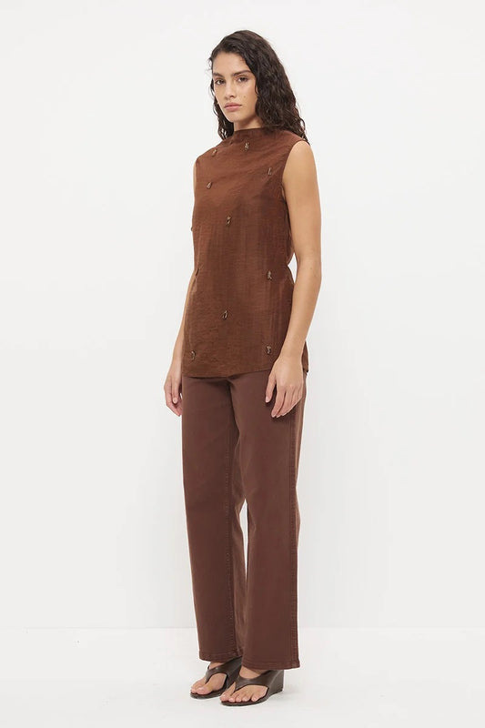 Illume Top - Nutmeg