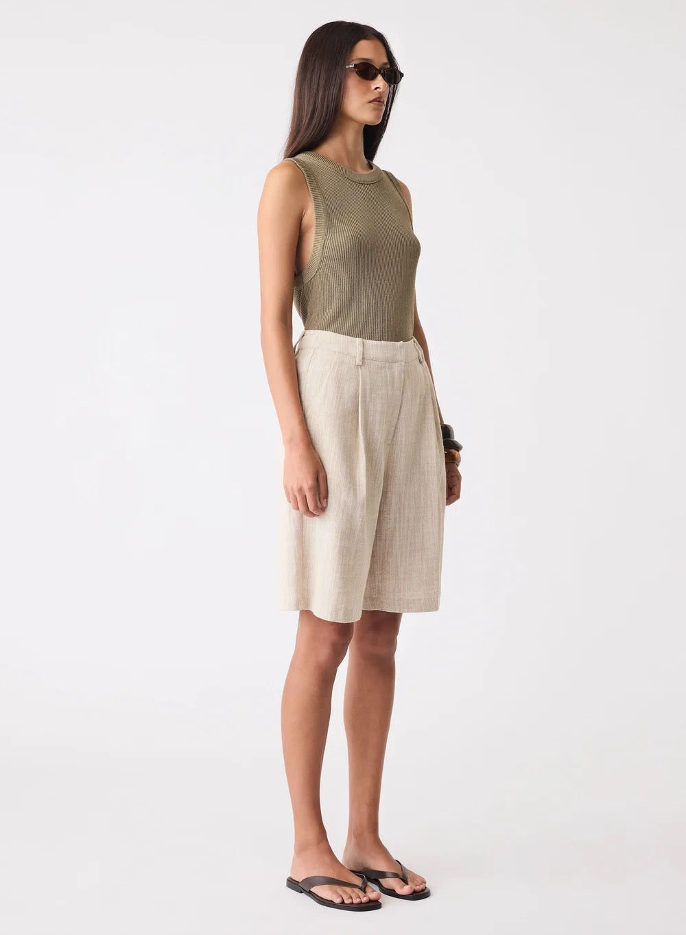 Etch Bermuda Short - Sand