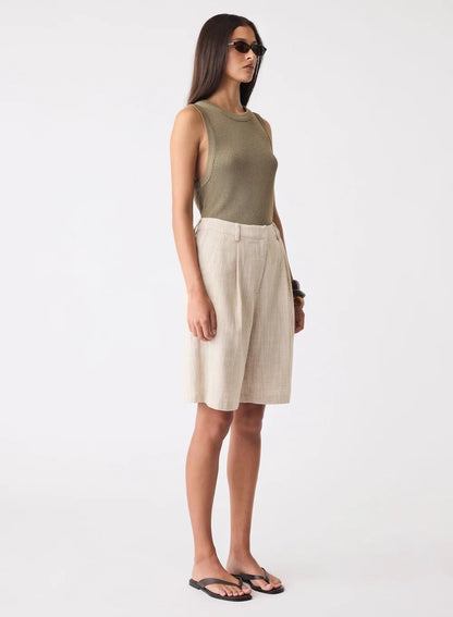 Etch Bermuda Short - Sand