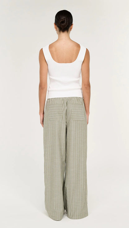 Vera Knit Tank - White