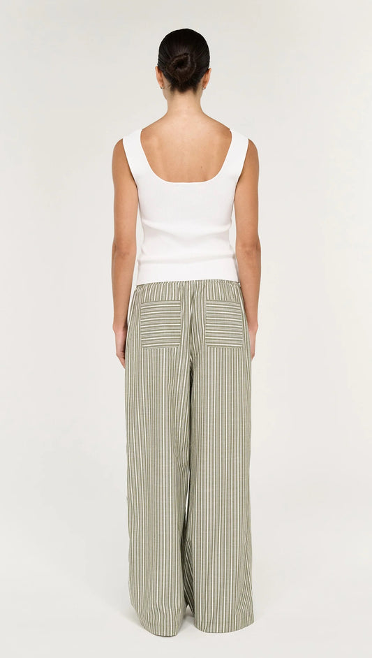 Vera Knit Tank - White